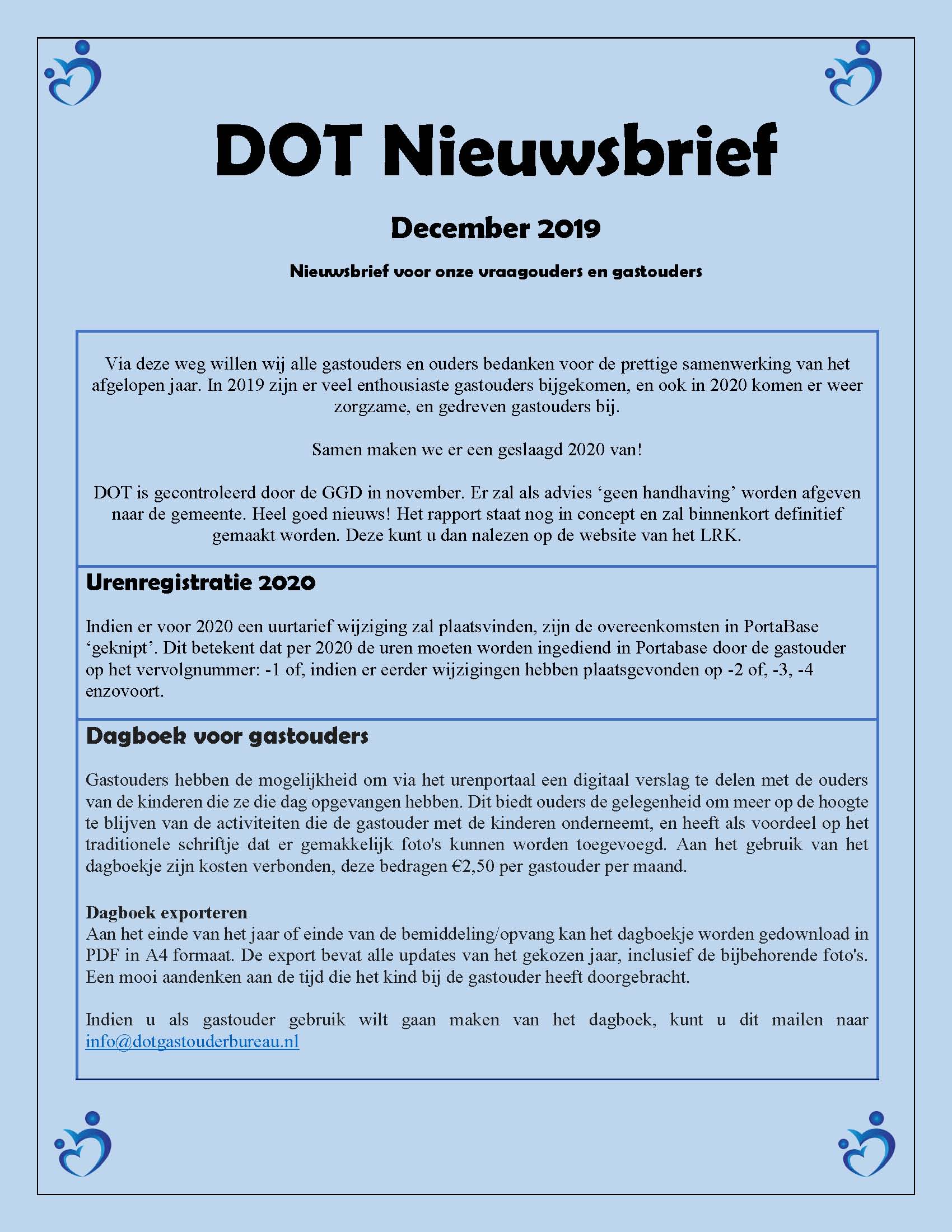 Nieuwsbrief Dec 2019 blz-1