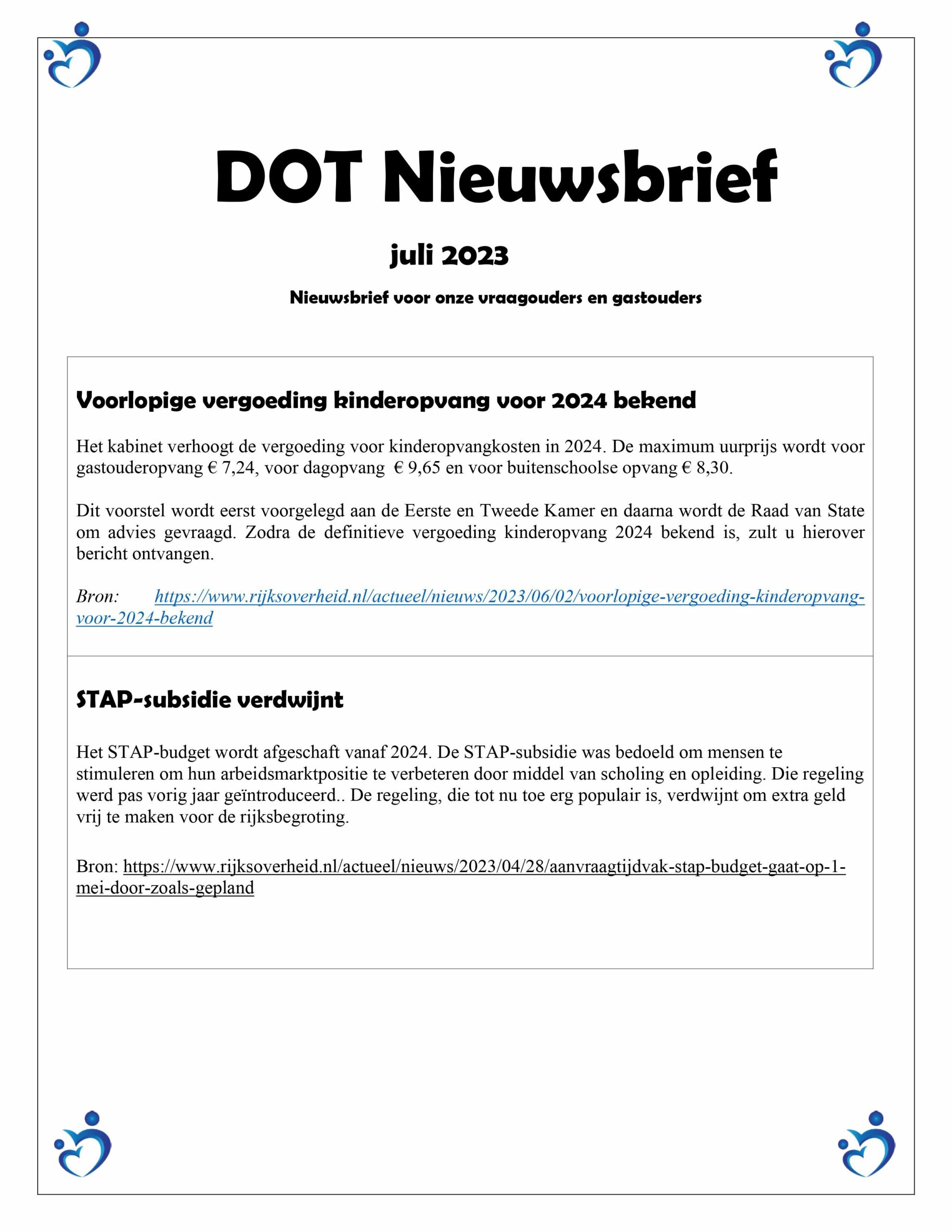 Nieuwsbrief Juli 2023 blz-1